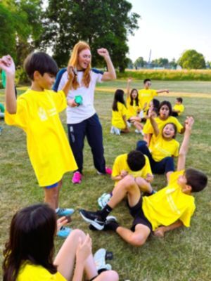 チャーターハウス 運動会の様子